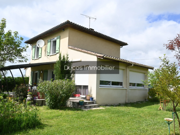 Maison 3 chambres avec jardin proche de Miramont de Guyenne