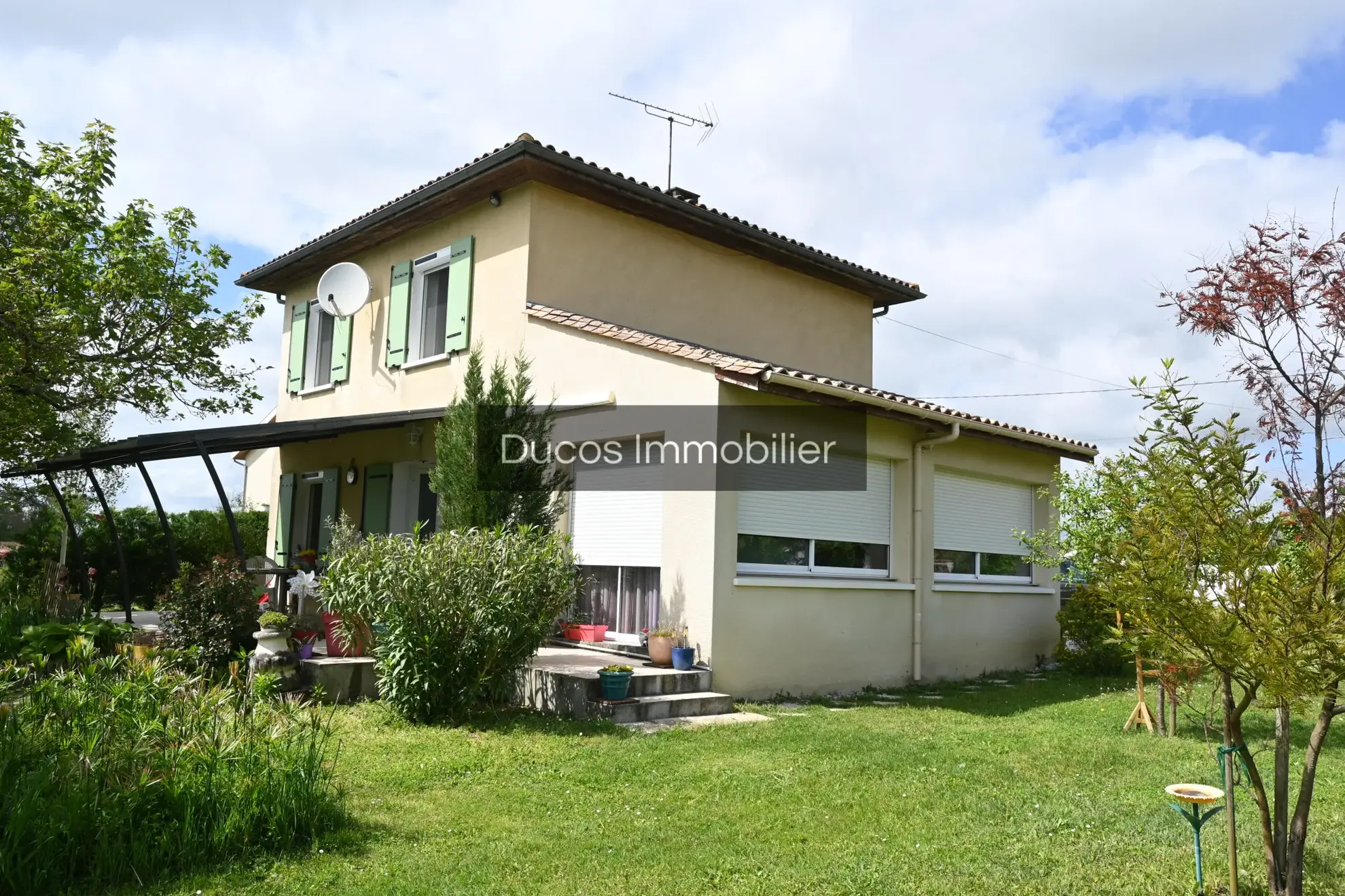 Maison 3 chambres avec jardin proche de Miramont de Guyenne 