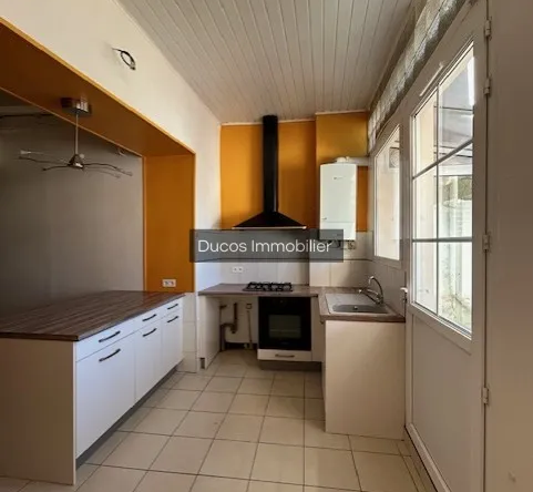 Maison authentique à vendre à Ste Bazeille, 2 niveaux et grande terrasse 