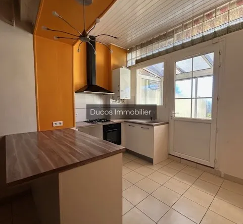 Maison authentique à vendre à Ste Bazeille, 2 niveaux et grande terrasse 