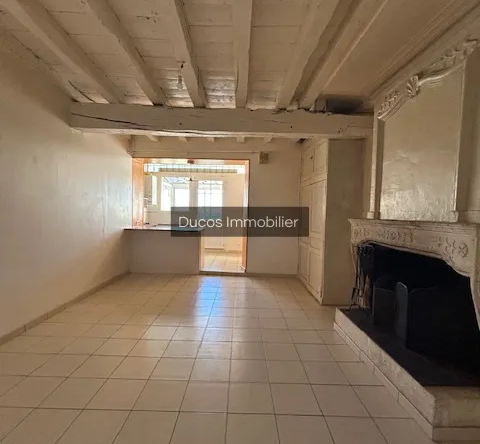 Maison authentique à vendre à Ste Bazeille, 2 niveaux et grande terrasse 