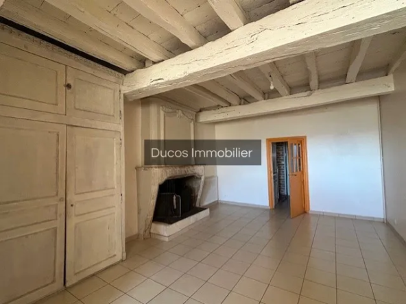 Maison authentique à vendre à Ste Bazeille, 2 niveaux et grande terrasse 