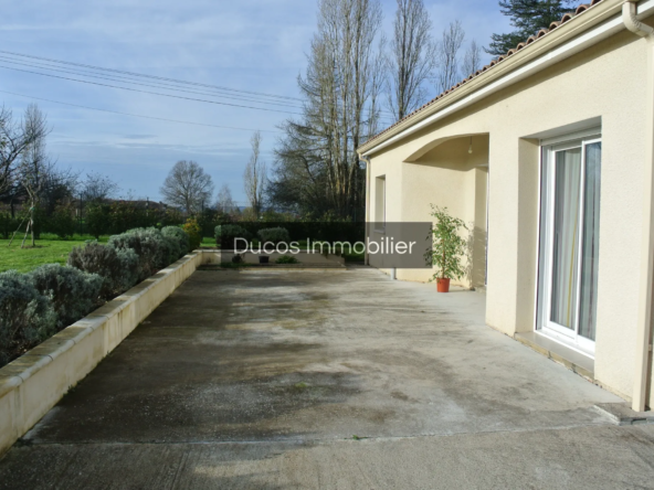 Maison de plain-pied à vendre à Beaupuy près de Marmande 