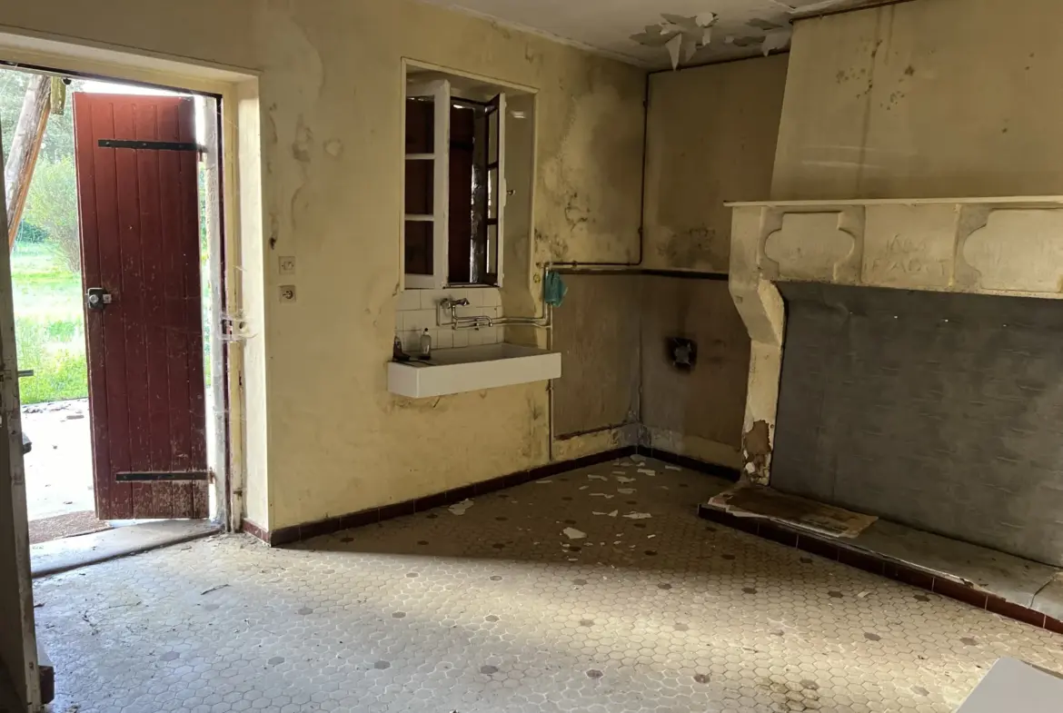 Maison Landaise à rénover près de Langon 