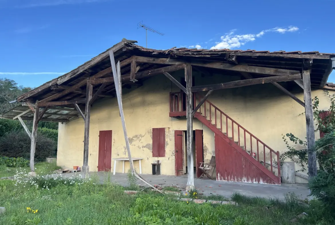 Maison Landaise à rénover près de Langon 