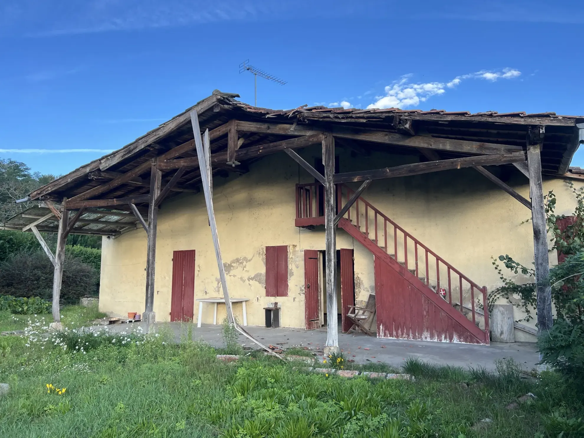 Maison Landaise à rénover près de Langon 