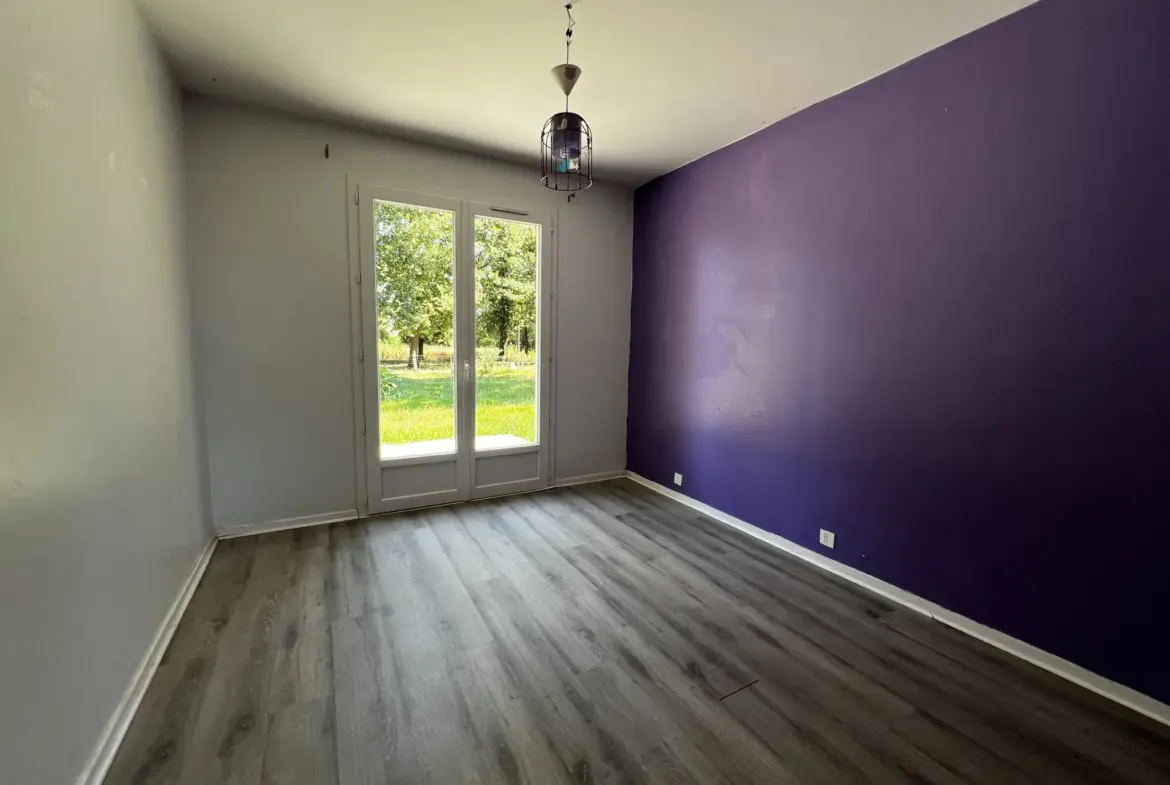 Maison plain-pied à vendre à Langon - 3 chambres, terrain arboré 