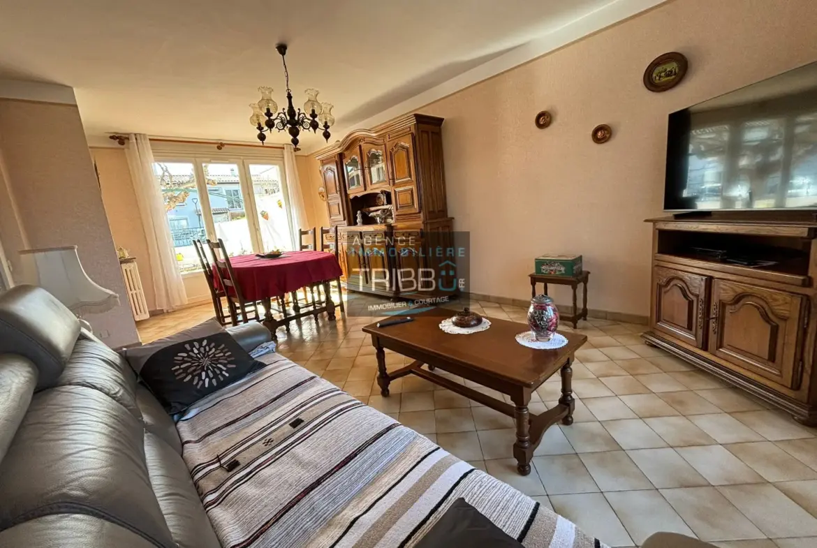 Maison à vendre à Pollestres - 3 chambres, garage et jardin 