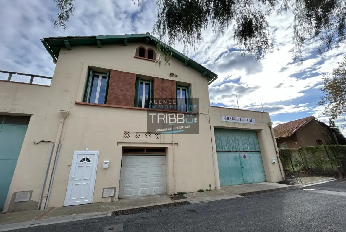 Maison de village à Saint-Féliu-d'Avall - 59 m² avec garage 