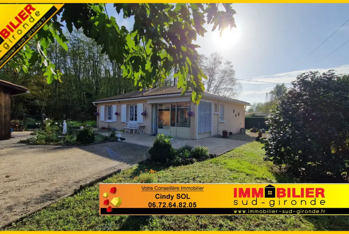 Maison à vendre à Saint-Symphorien avec 3 chambres et jardin 
