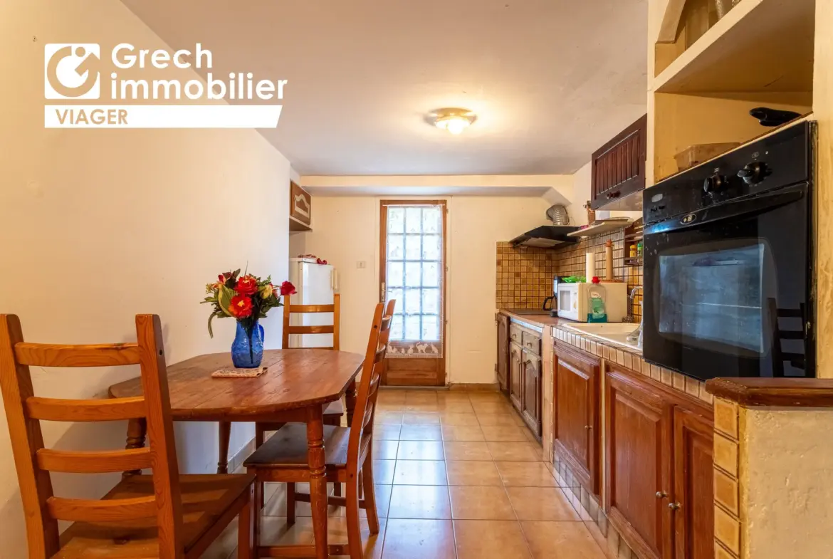 Maison de 144 m² en viager occupé sans rente à Toulon 