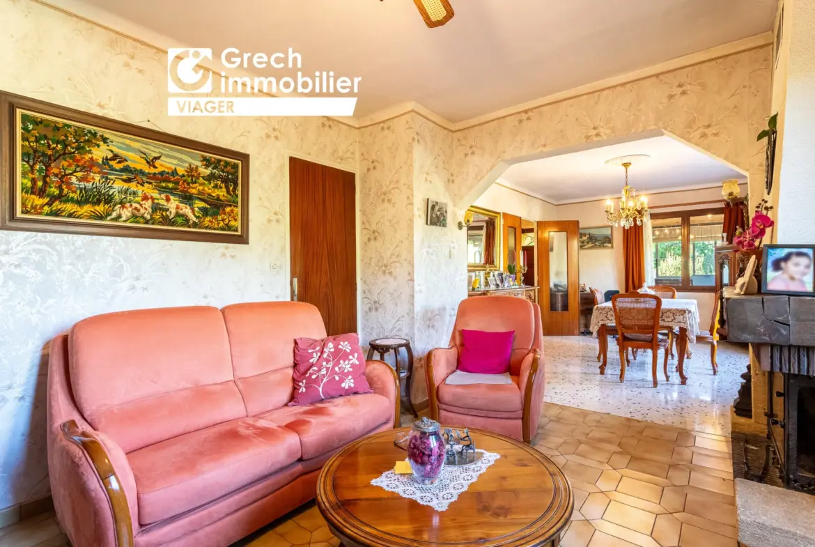 Maison de 144 m² en viager occupé sans rente à Toulon 