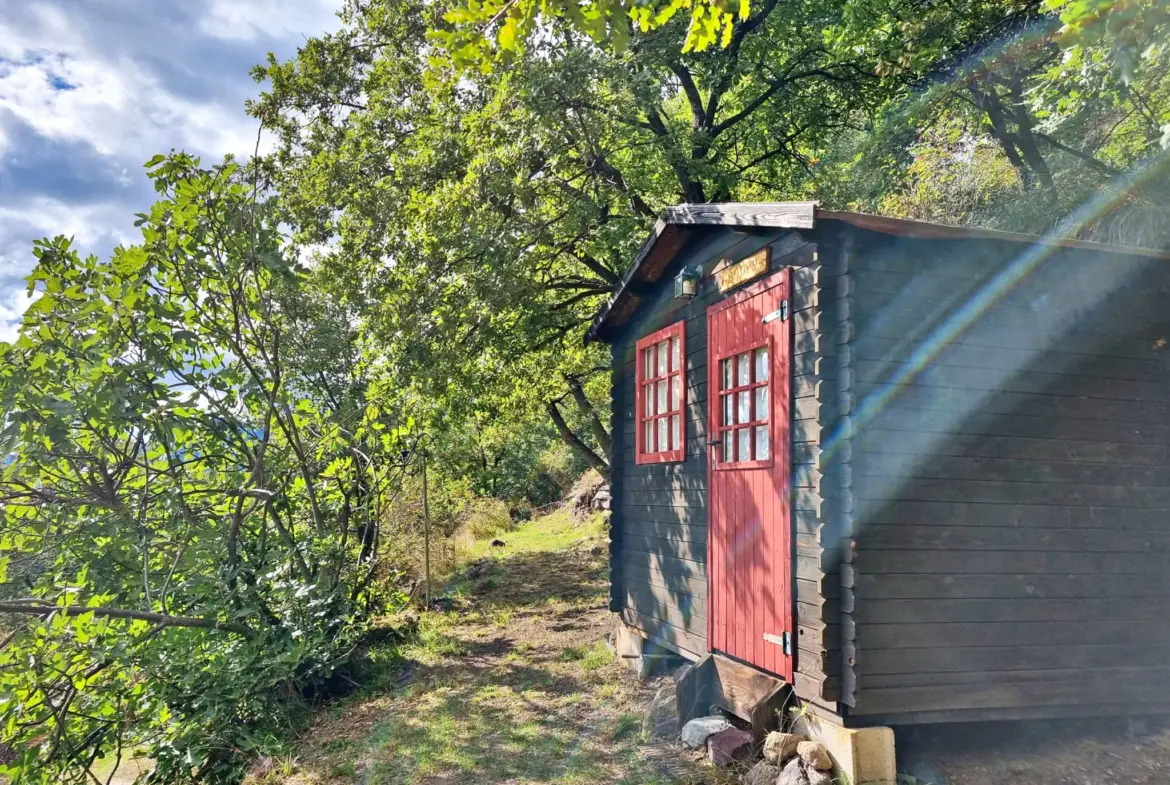 Terrain de Loisir de 1252 m2 aux Adrets, près de Belvédère 