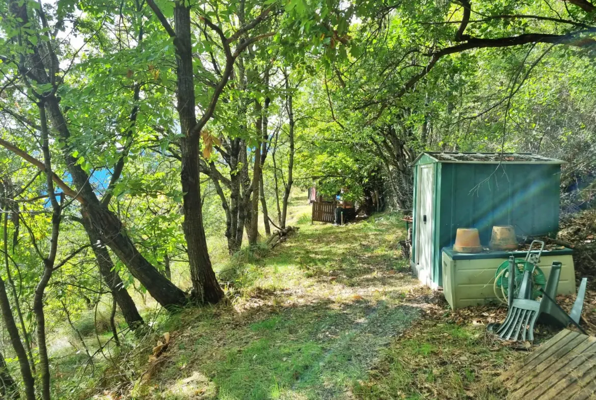 Terrain de Loisir de 1252 m2 aux Adrets, près de Belvédère 