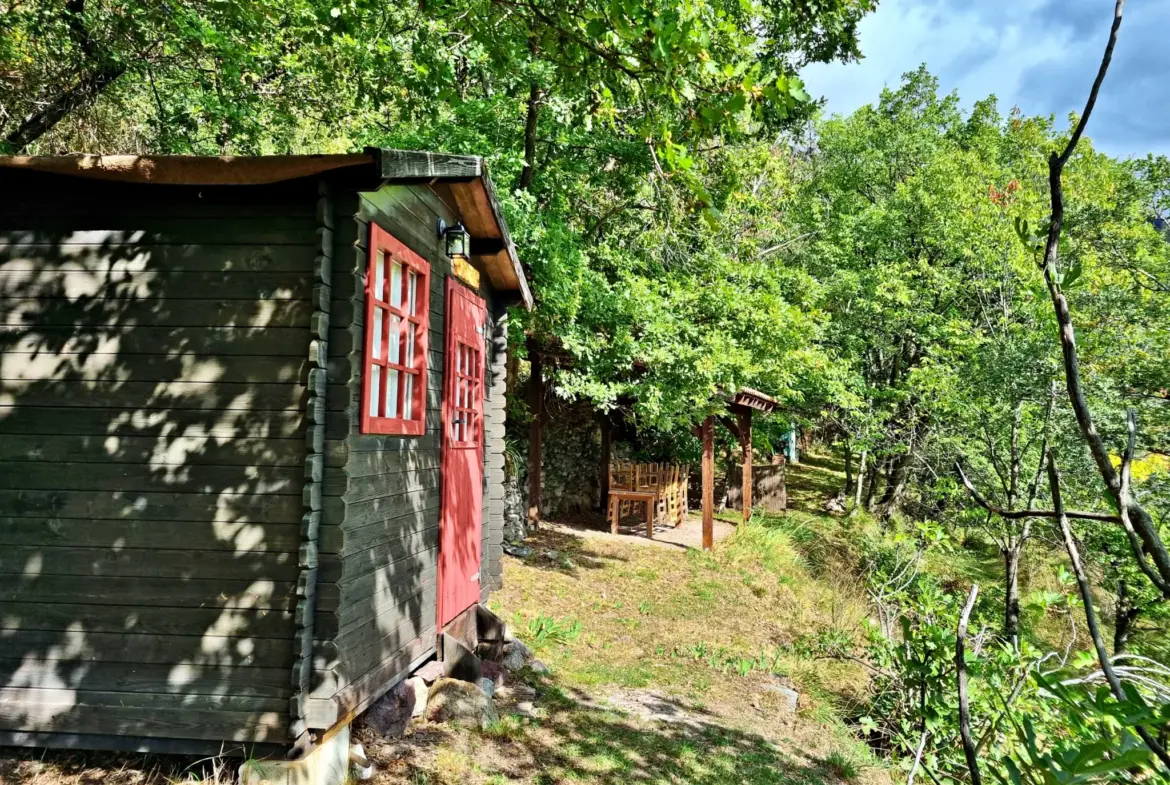 Terrain de Loisir de 1252 m2 aux Adrets, près de Belvédère 