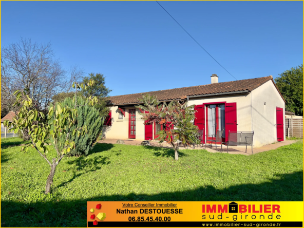 Belle maison familiale à Podensac près du centre