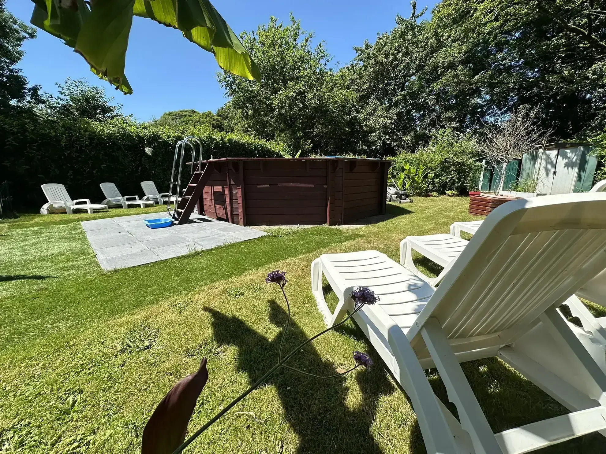 Maisons du 19e siècle à Plumeliau avec jardin 