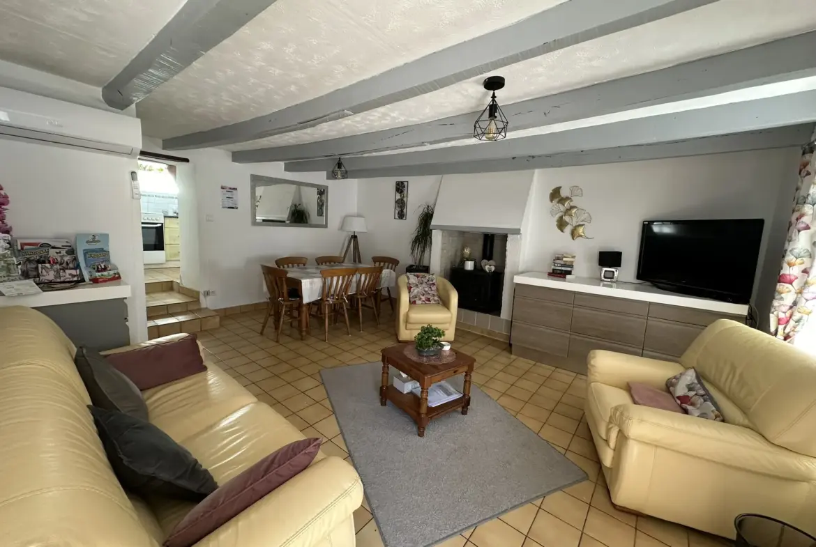 Maisons du 19e siècle à Plumeliau avec jardin 