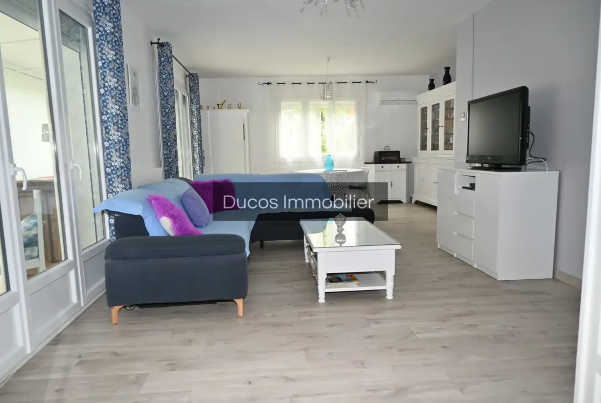 Maison rénovée sur sous-sol avec parc à Marmande 