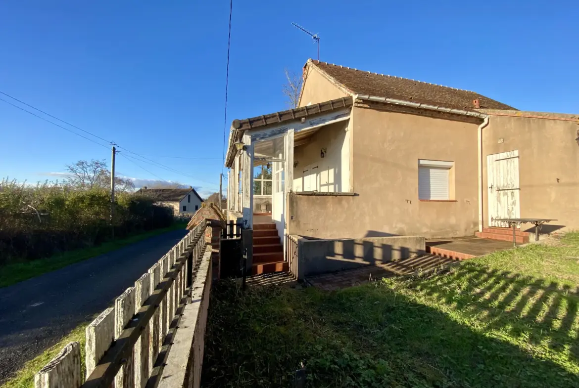 Maison de campagne 3 chambres à vendre à Vitry-sur-Loire 
