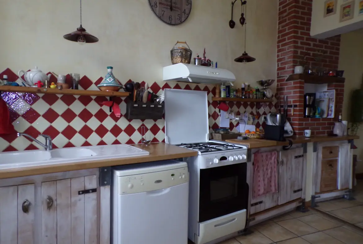Maison coup de cœur à Sablé-sur-Sarthe en centre-ville 