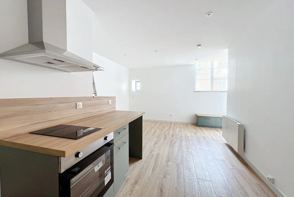 Appartement 1 pièce rénové à vendre à Villefranche-sur-Saône 