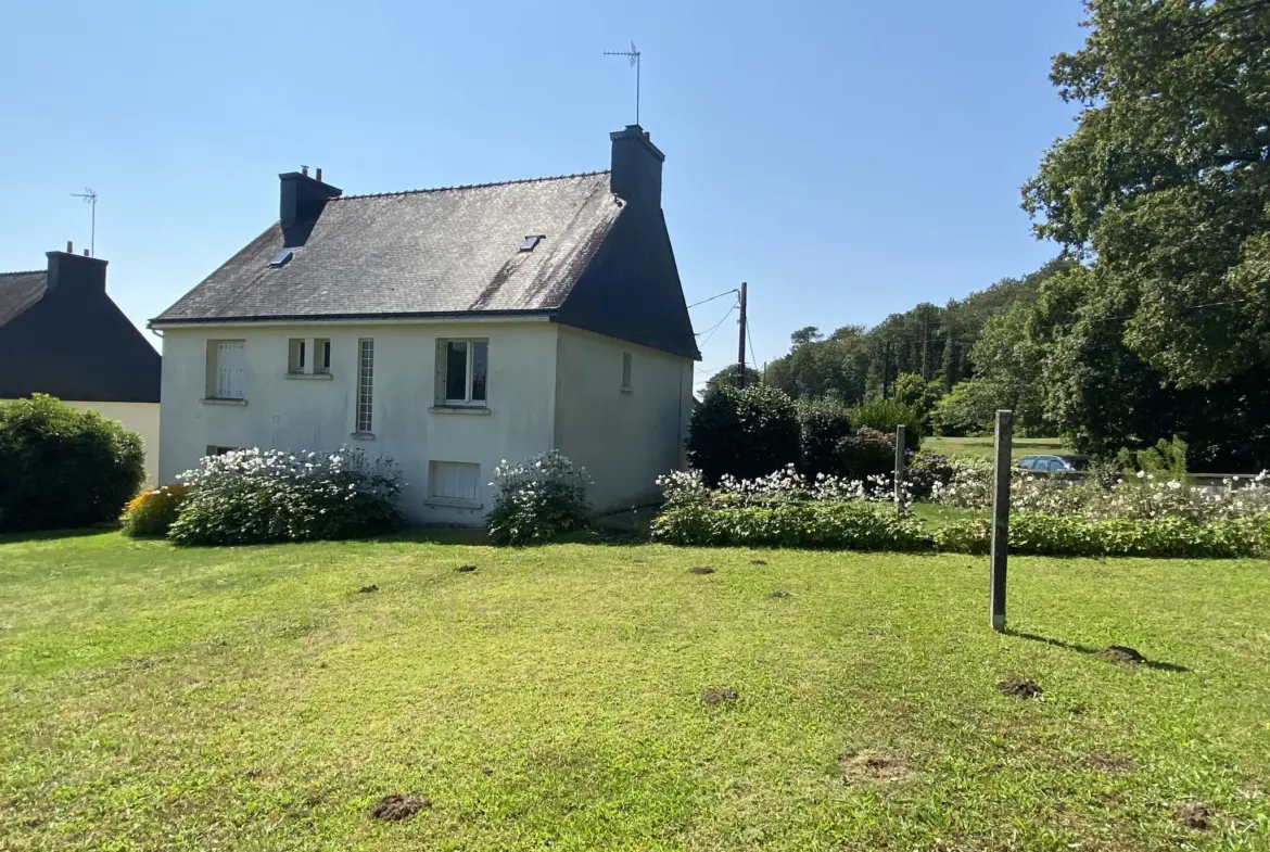 Maison de Bourg à Bubry - 128 m² sur terrain constructible 