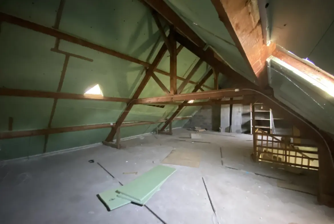 Maison de Bourg à Bubry - 128 m² sur terrain constructible 