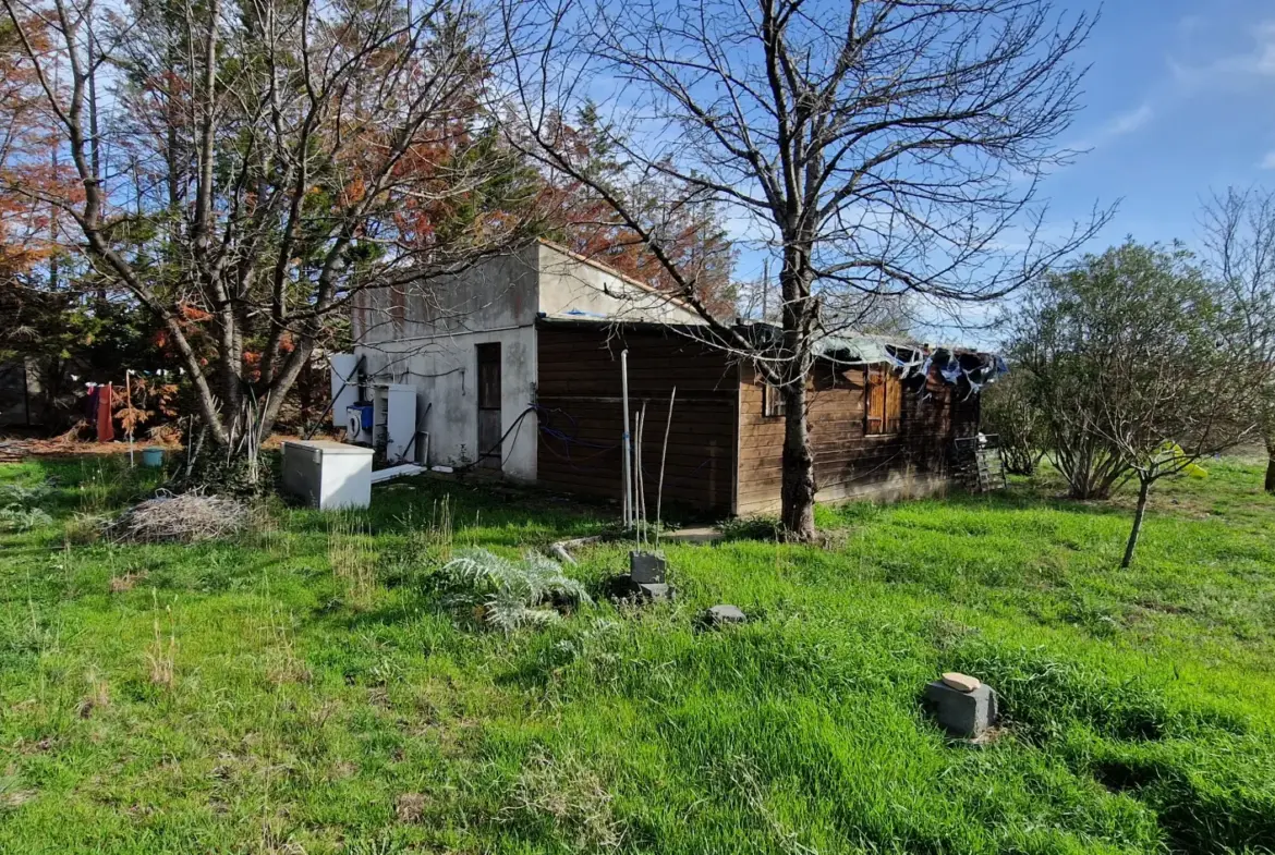 Terrain de loisir avec maisonnette à vendre à Vias 