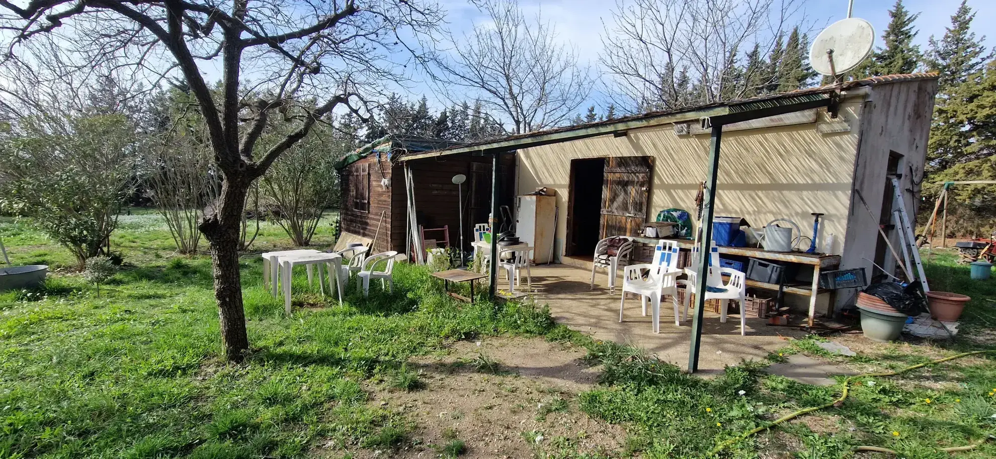Terrain de loisir avec maisonnette à vendre à Vias 