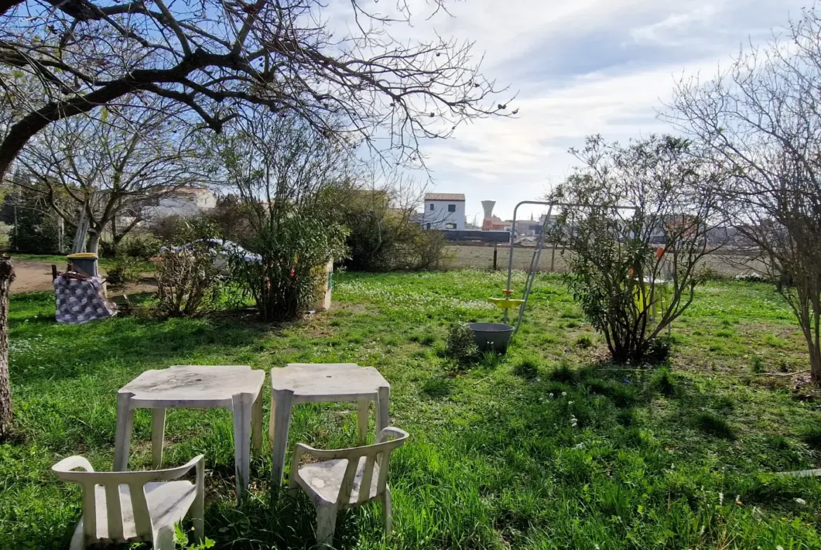 Terrain de loisir avec maisonnette à vendre à Vias 