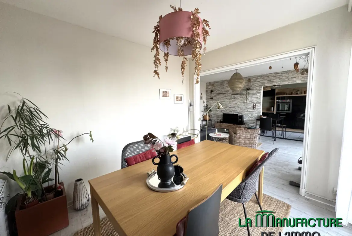 À vendre : Appartement F4 avec balcon à Villeboeuf le Haut 