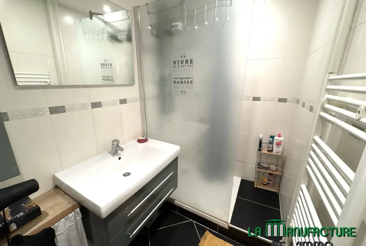 À vendre : Appartement F4 avec balcon à Villeboeuf le Haut 
