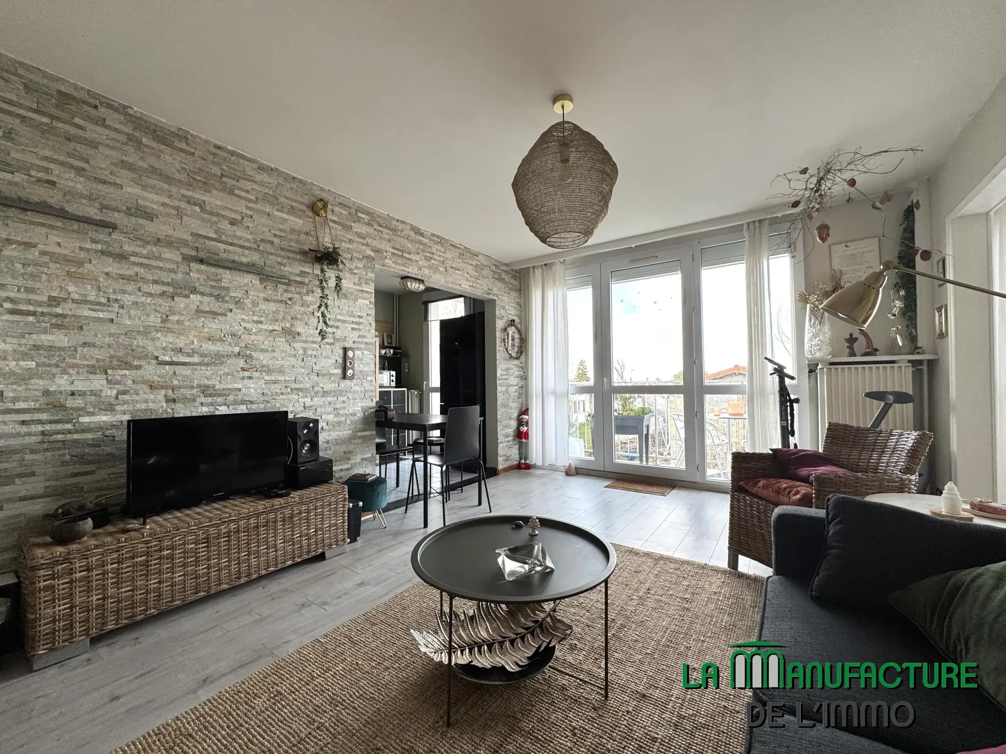 À vendre : Appartement F4 avec balcon à Villeboeuf le Haut 