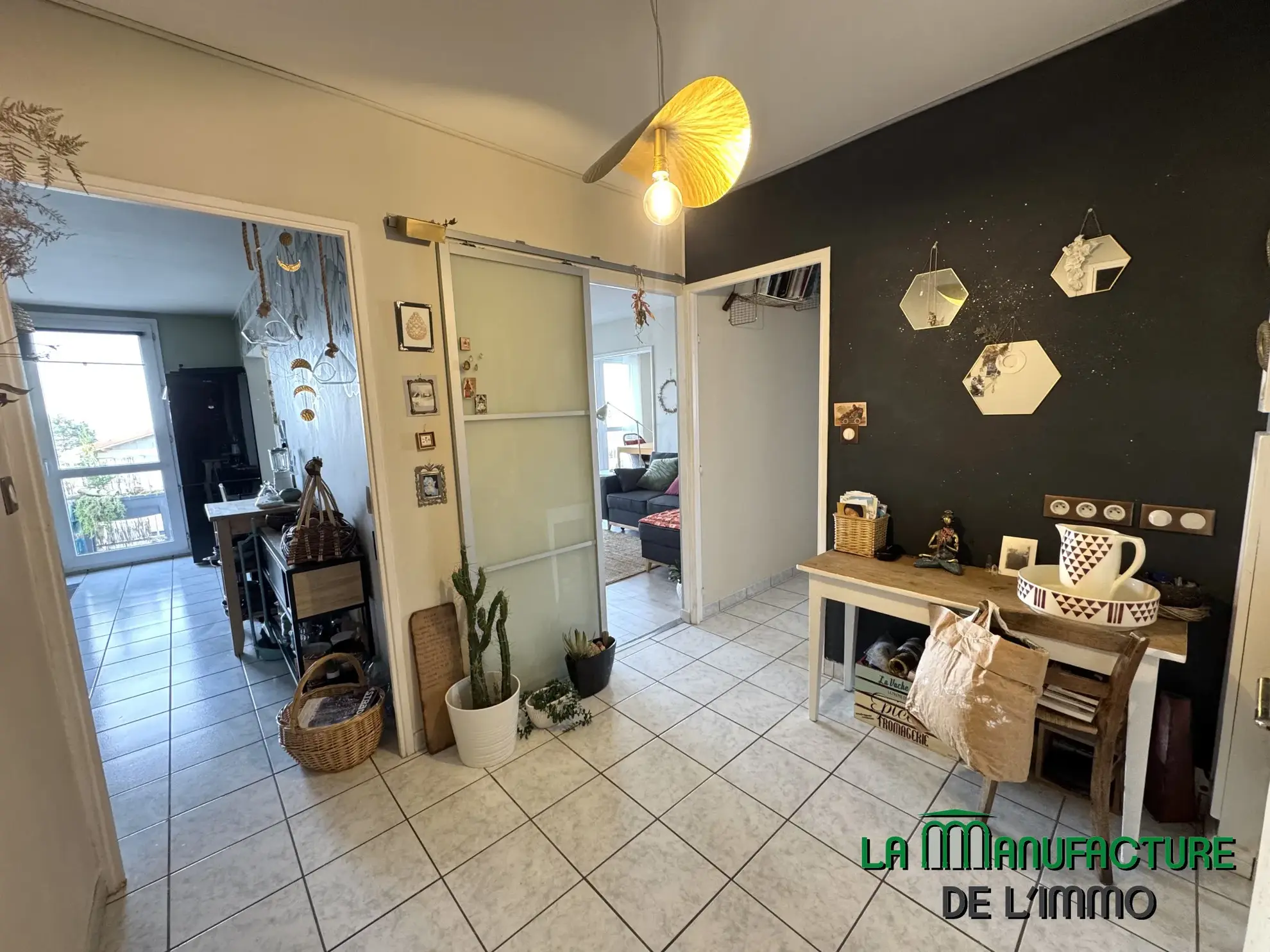 À vendre : Appartement F4 avec balcon à Villeboeuf le Haut 