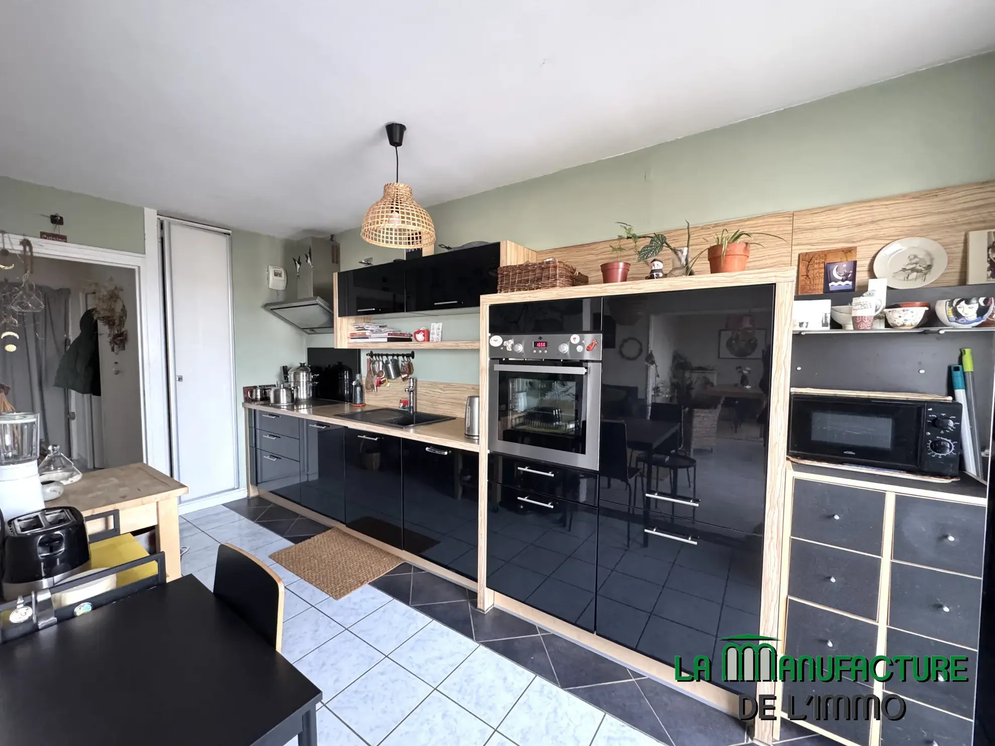 À vendre : Appartement F4 avec balcon à Villeboeuf le Haut 