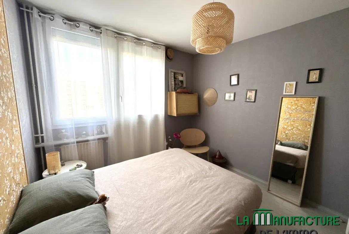 À vendre : Appartement F4 avec balcon à Villeboeuf le Haut 