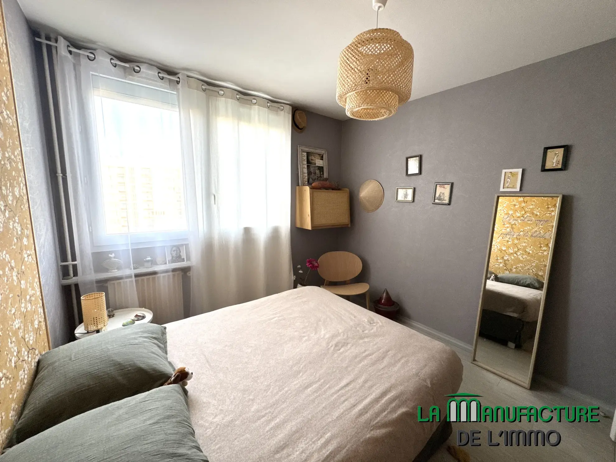 À vendre : Appartement F4 avec balcon à Villeboeuf le Haut 