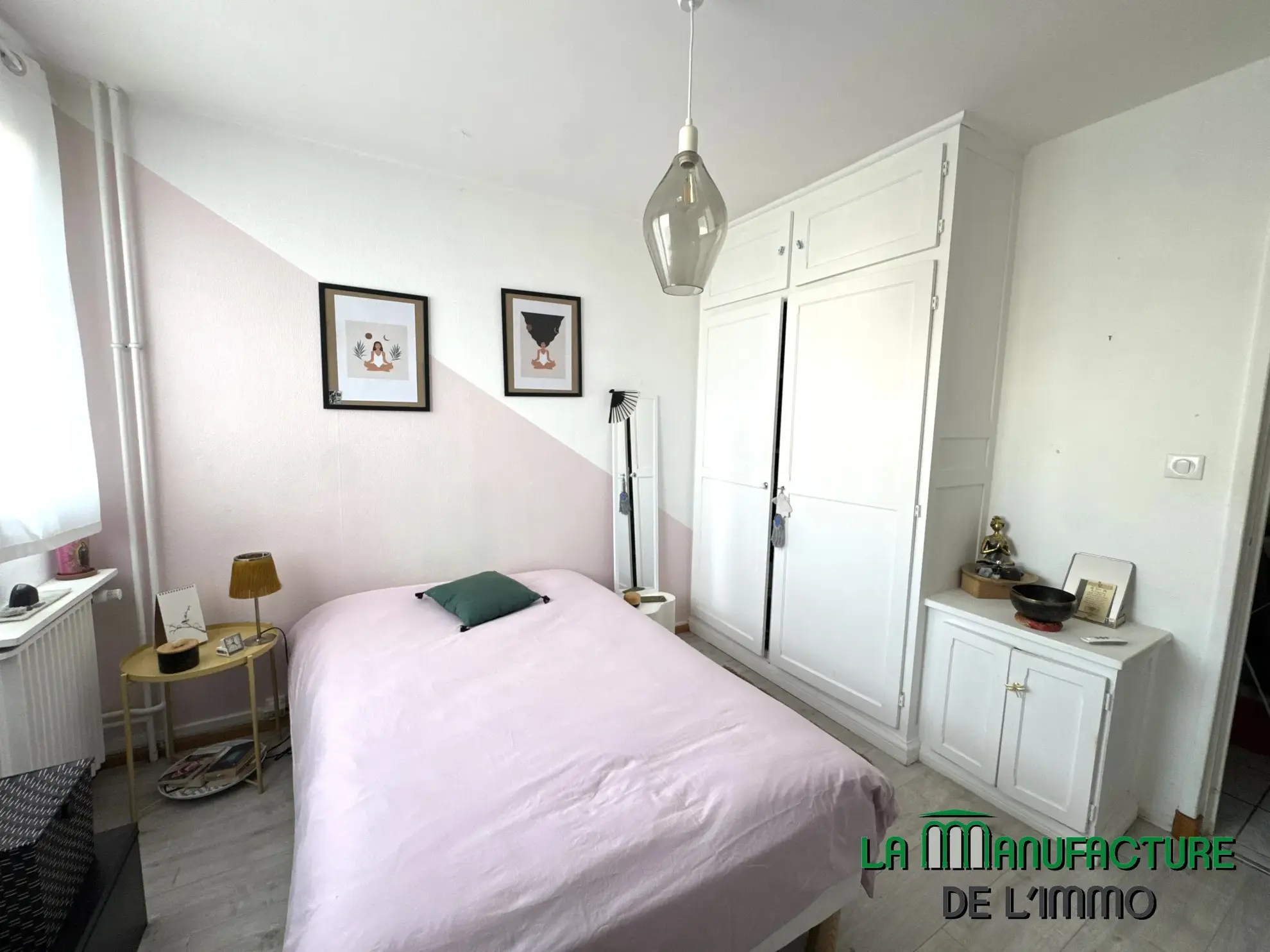 À vendre : Appartement F4 avec balcon à Villeboeuf le Haut 