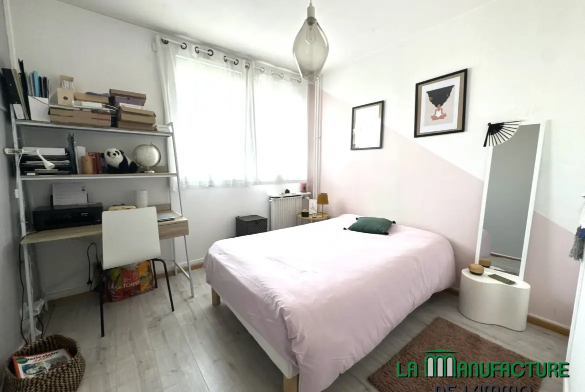 À vendre : Appartement F4 avec balcon à Villeboeuf le Haut 