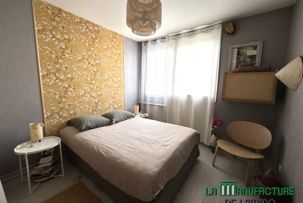 À vendre : Appartement F4 avec balcon à Villeboeuf le Haut 