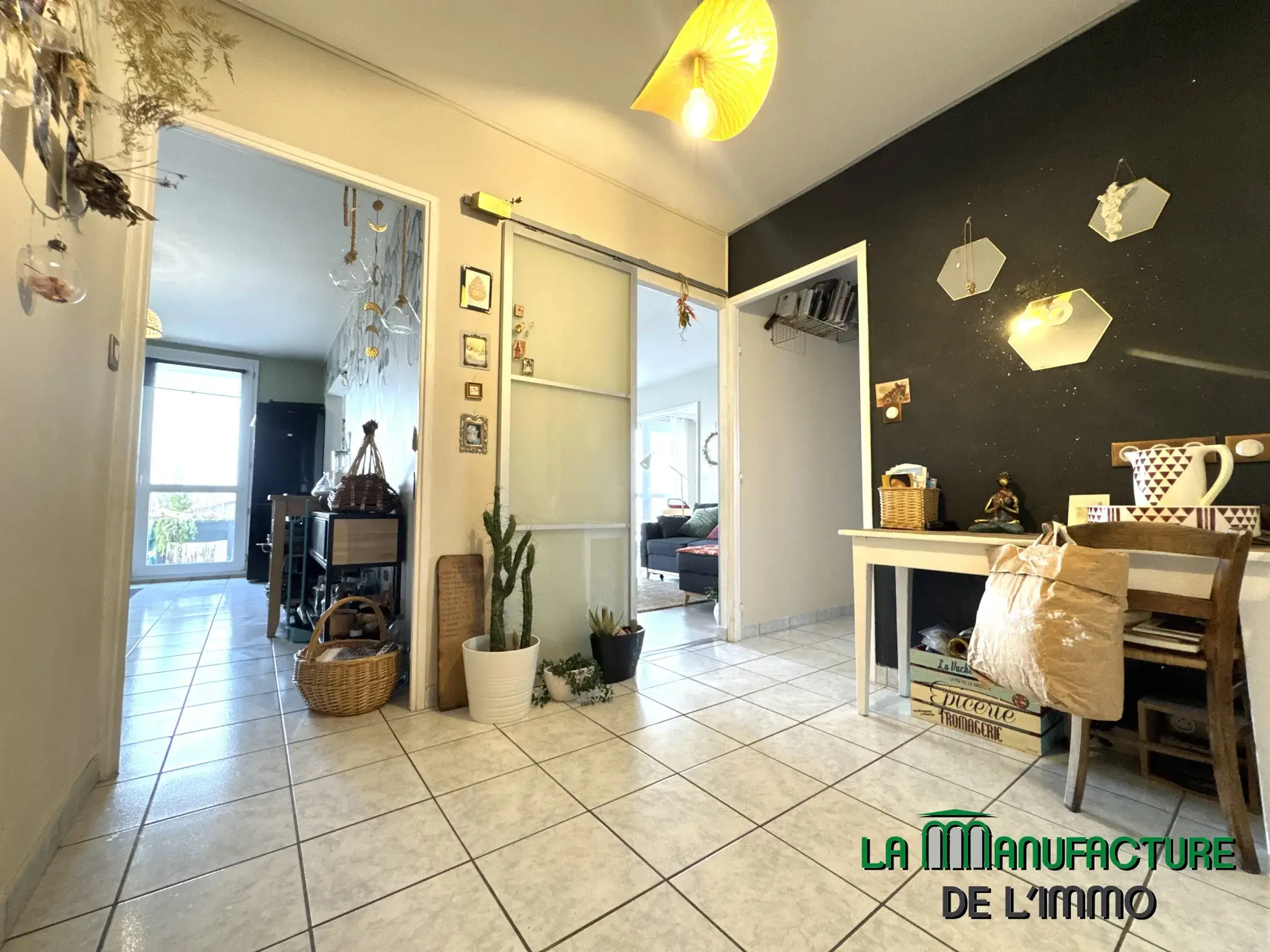 À vendre : Appartement F4 avec balcon à Villeboeuf le Haut 