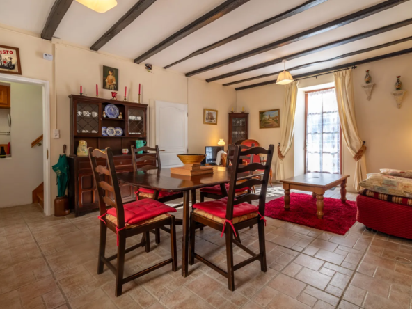 Maison ancienne charmante à Saint-Savinien avec cour et grotte 