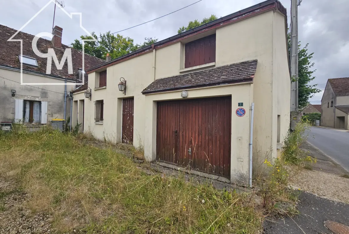 Maison de ville 93 m² avec jardin à vendre à Moisy 