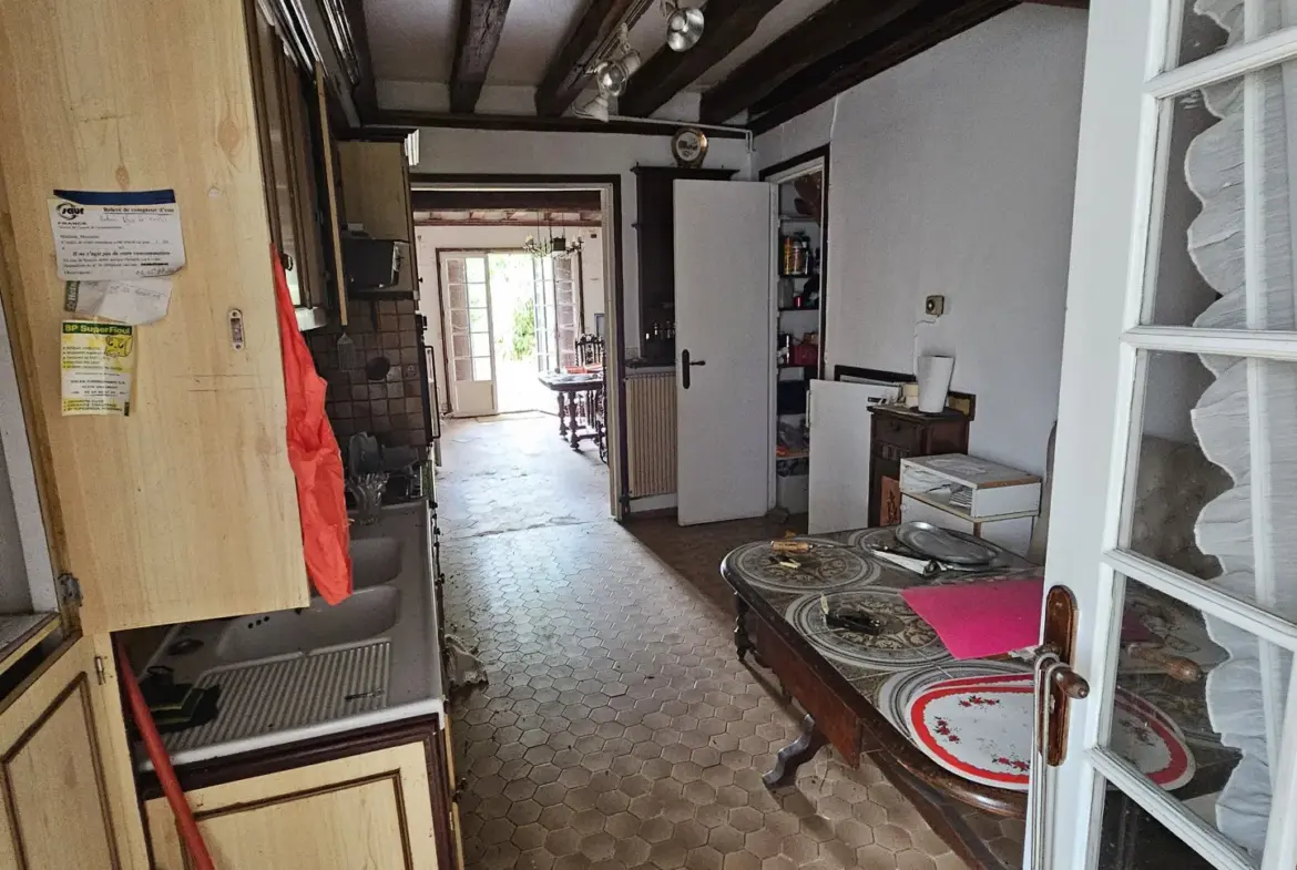 Maison de ville 93 m² avec jardin à vendre à Moisy 