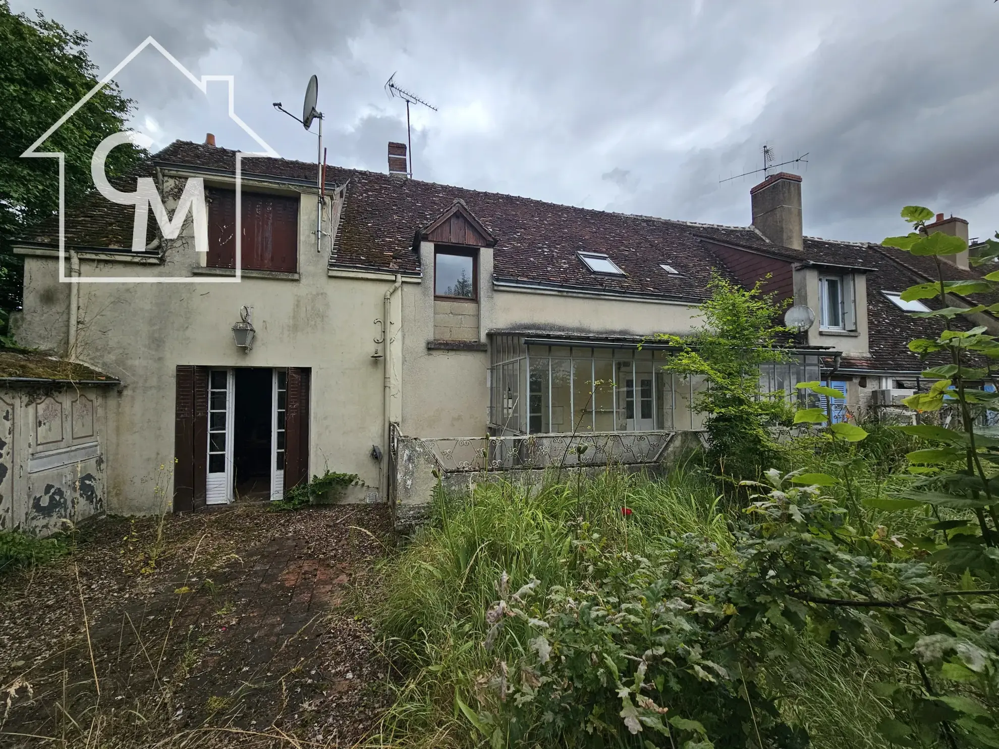 Maison de ville 93 m² avec jardin à vendre à Moisy 