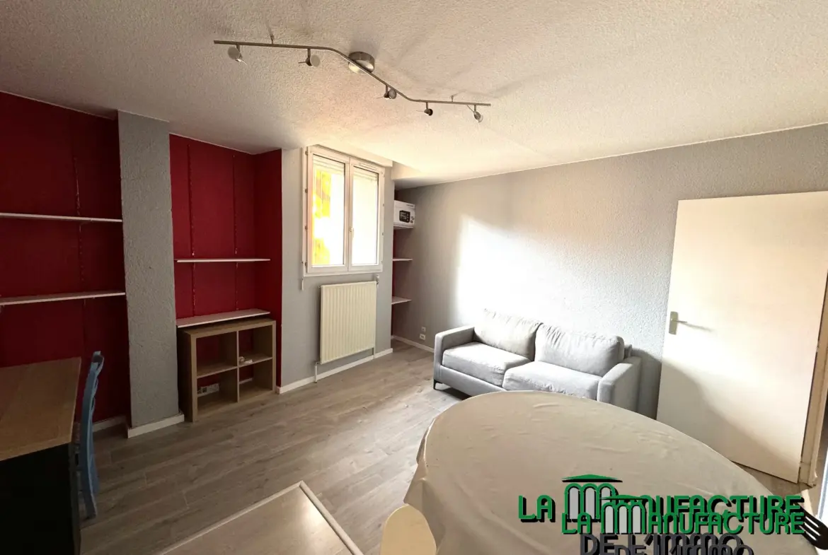 Studio Meublé à Saint-Etienne - Albert Thomas / Anatole France 