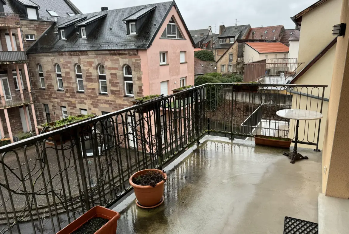 Appartement 3 pièces à Saverne - Centre-ville 