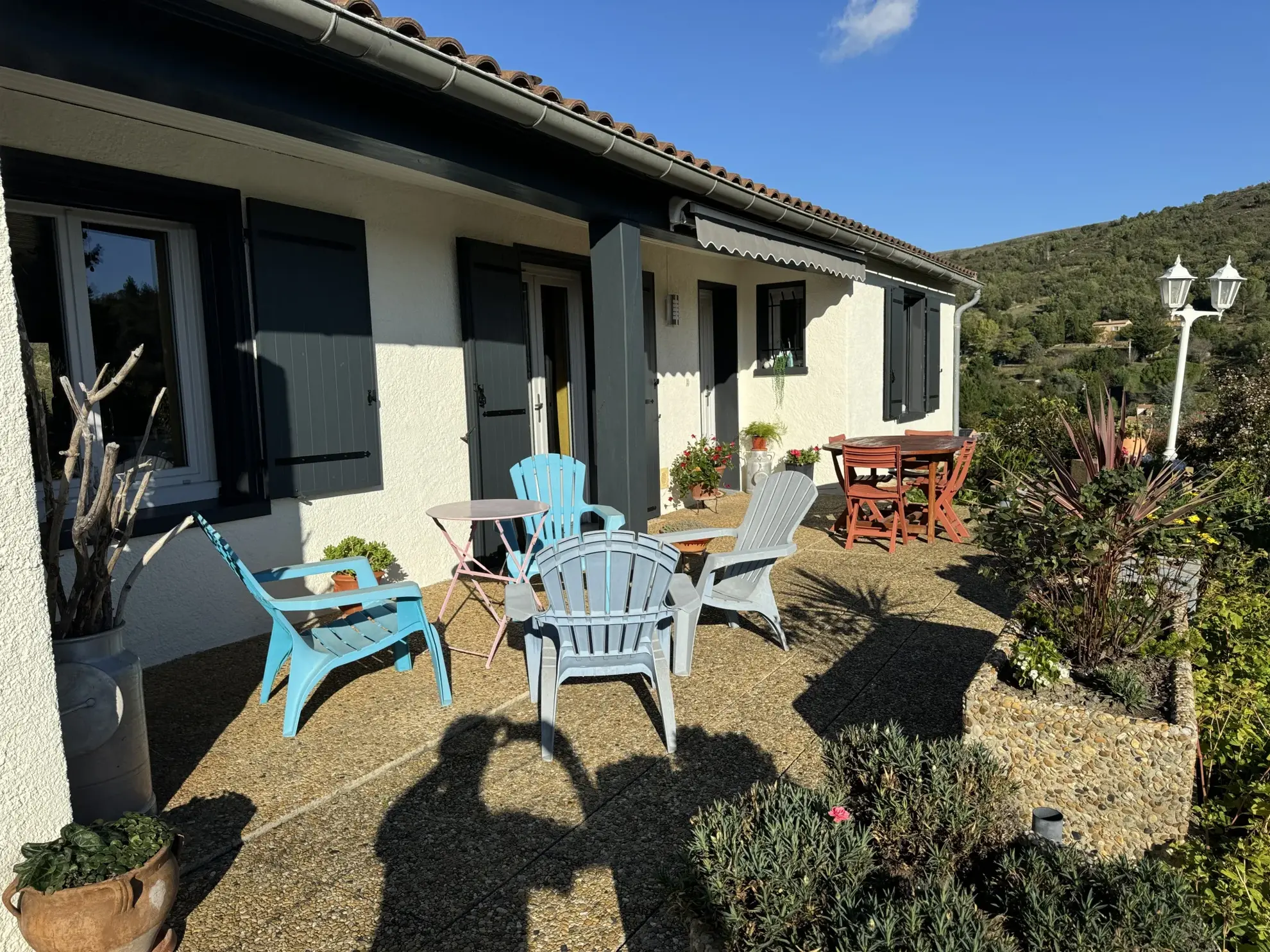 Maison de plain-pied rénovée avec jardin et vue à Couiza 