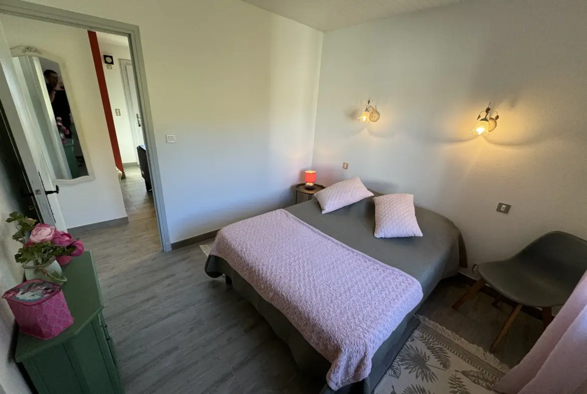 Maison de plain-pied rénovée avec jardin et vue à Couiza 